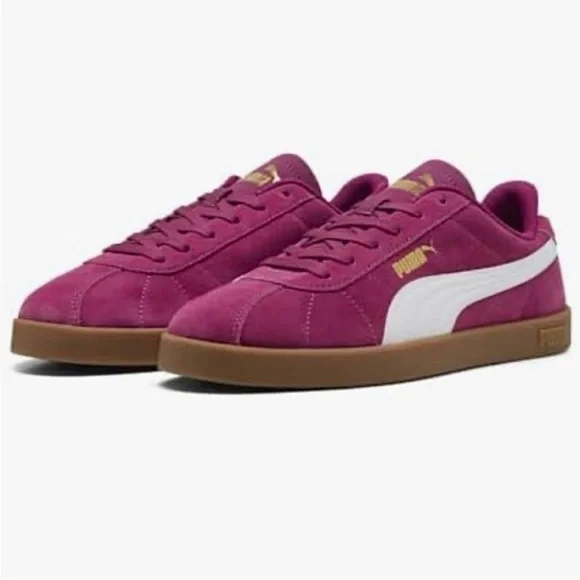 🆕- Puma Club II Suede Sneaker. Winter Berry. Size: 7.5. NWT - Picture 8 of 11